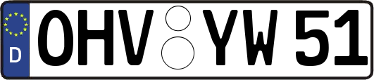OHV-YW51