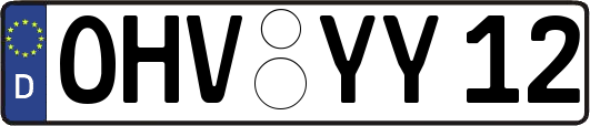OHV-YY12