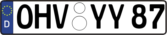OHV-YY87