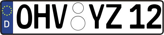 OHV-YZ12