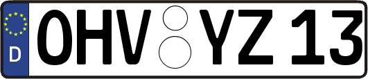 OHV-YZ13