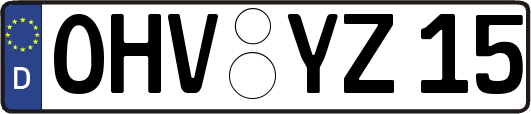 OHV-YZ15