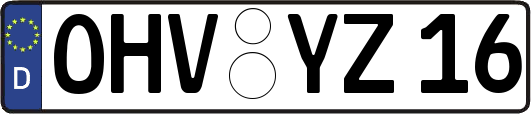 OHV-YZ16
