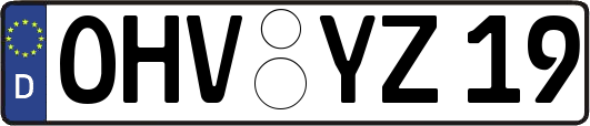OHV-YZ19