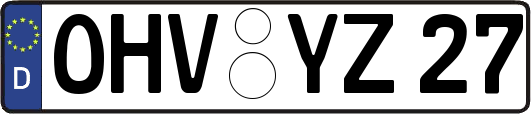 OHV-YZ27