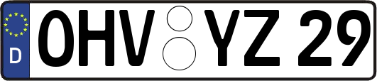 OHV-YZ29