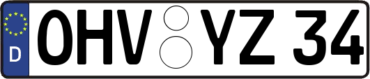 OHV-YZ34