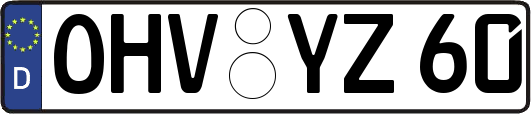 OHV-YZ60