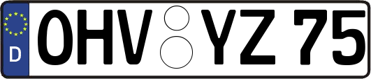 OHV-YZ75
