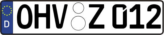 OHV-Z012
