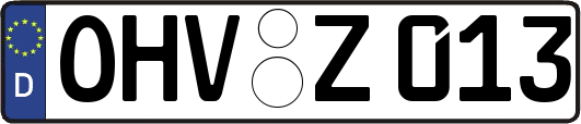 OHV-Z013
