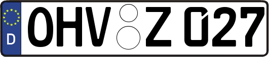 OHV-Z027