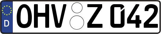 OHV-Z042