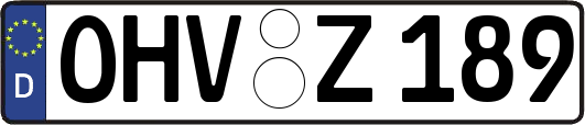OHV-Z189