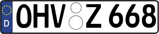 OHV-Z668
