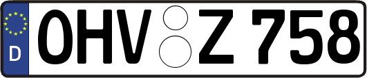 OHV-Z758