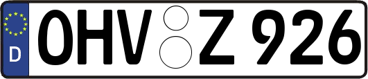 OHV-Z926