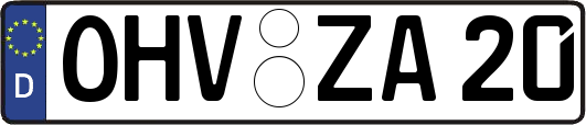 OHV-ZA20