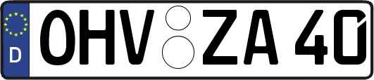 OHV-ZA40