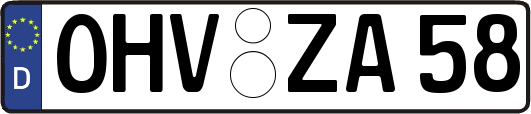 OHV-ZA58