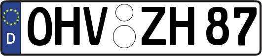 OHV-ZH87