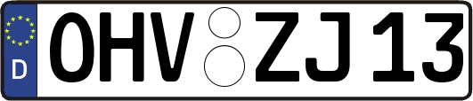 OHV-ZJ13