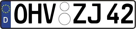 OHV-ZJ42