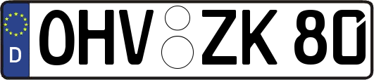 OHV-ZK80
