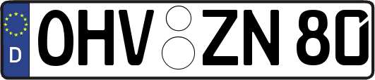 OHV-ZN80