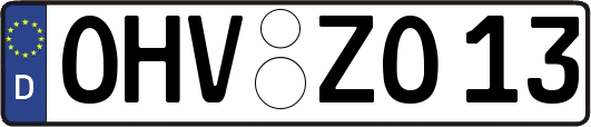 OHV-ZO13