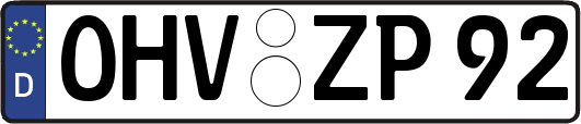 OHV-ZP92