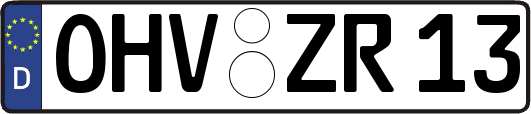 OHV-ZR13