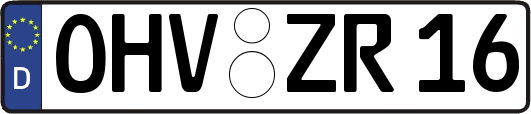 OHV-ZR16