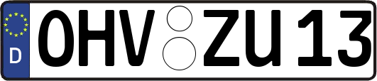 OHV-ZU13