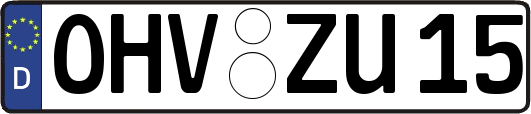 OHV-ZU15