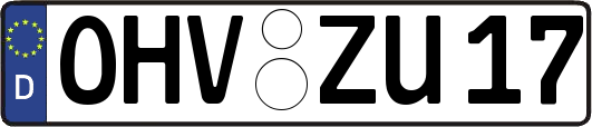 OHV-ZU17