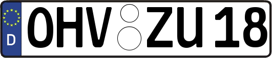 OHV-ZU18
