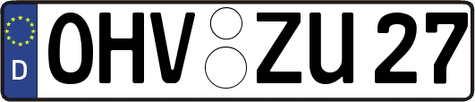 OHV-ZU27
