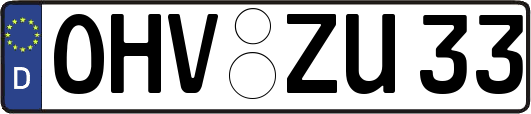 OHV-ZU33
