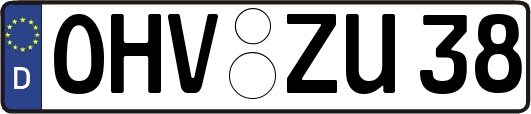 OHV-ZU38