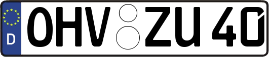 OHV-ZU40