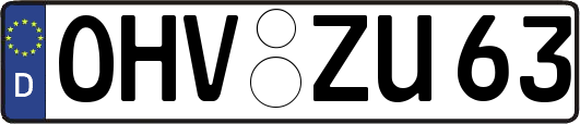 OHV-ZU63
