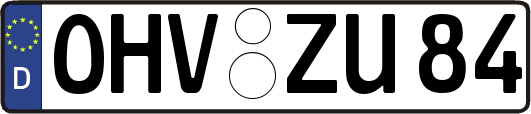 OHV-ZU84
