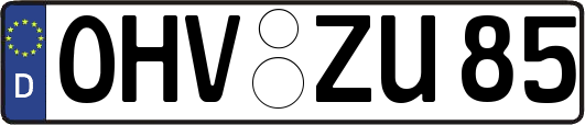 OHV-ZU85