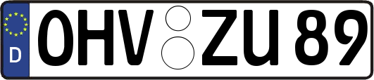 OHV-ZU89