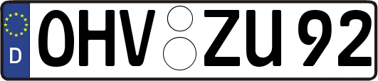 OHV-ZU92