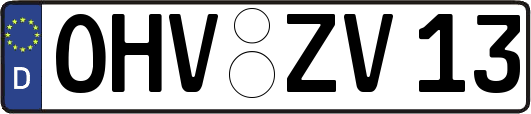 OHV-ZV13