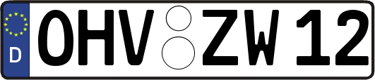 OHV-ZW12