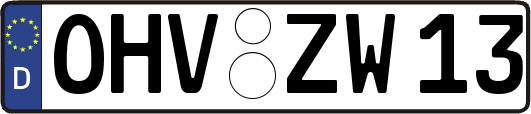 OHV-ZW13