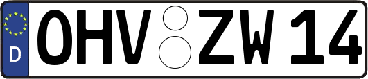 OHV-ZW14